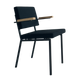 EASY CHAIR - With Armrests - Black