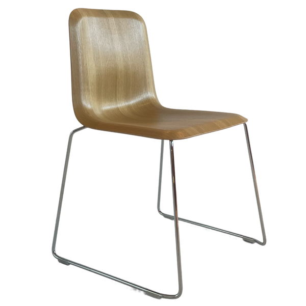 This Chair 141 - Stackable - clear veneer oak