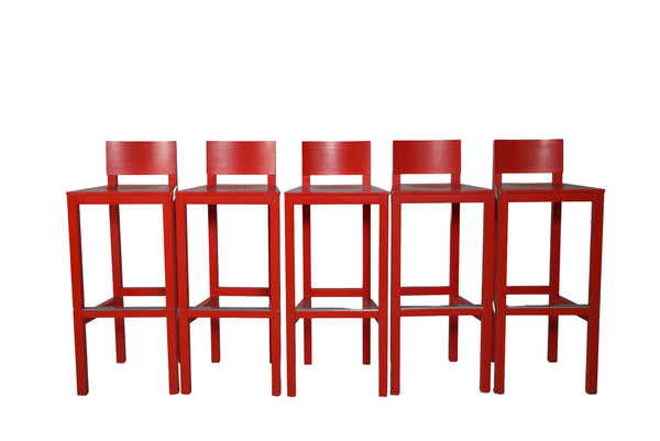 AVL Shaker Barstool Red, Lensvelt