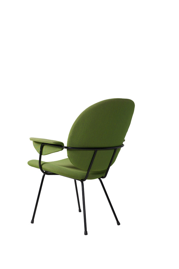 Limited edition - Stedelijk: W.H. Gispen 302 Easy Chair – With armrests – Light Olive Green, Lensvelt