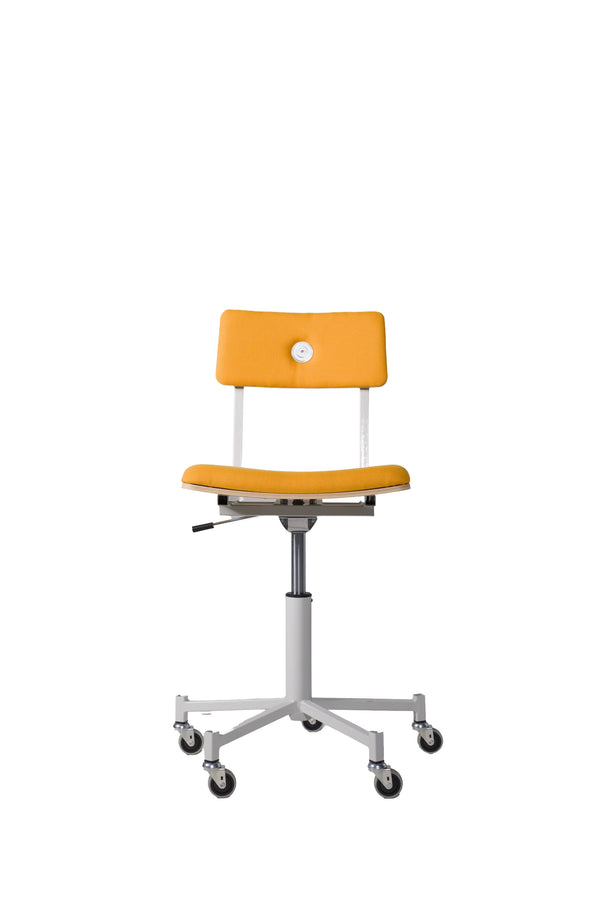 MITW Office Chair grey and yellow, Lensvelt
