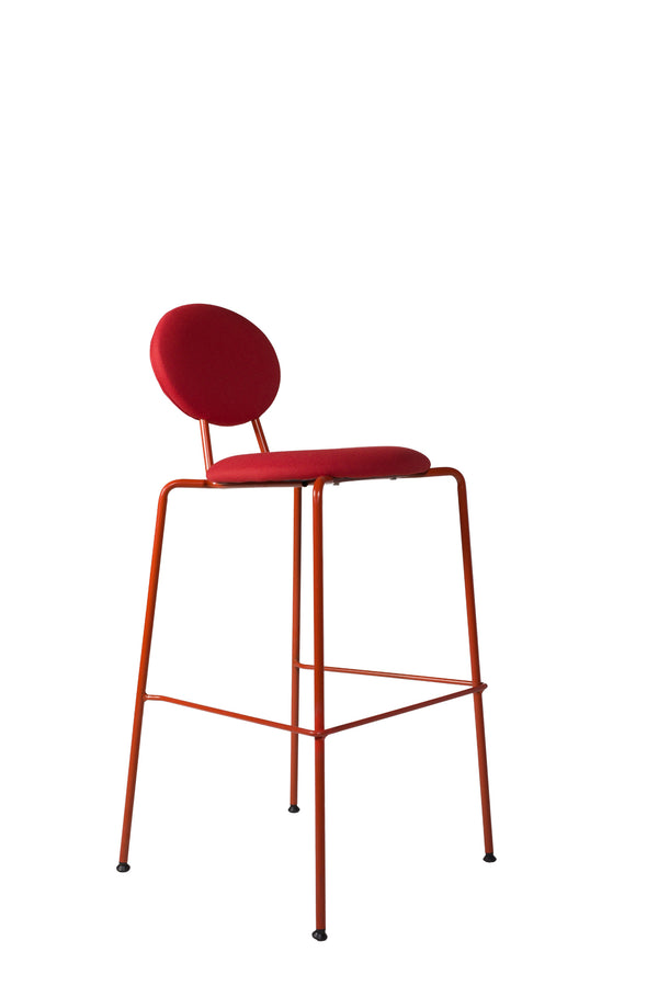 RNA 741 BARSTOOL - Stackable - red, Lensvelt
