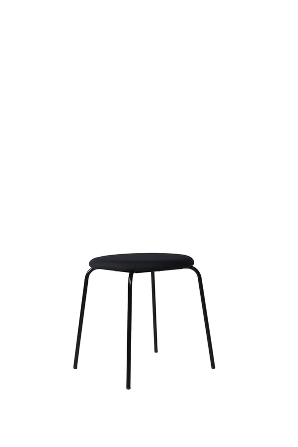 RNA Stool - Stackable - Black, Lensvelt