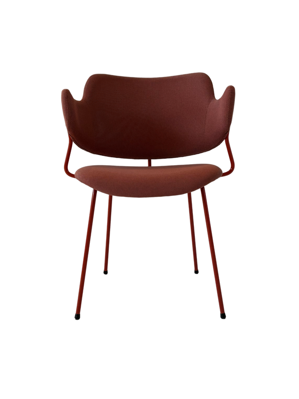 W.H. Gispen 205 Chair - not stackable - Red