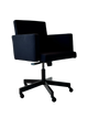 AVL Office Chair - adjustable - black on black