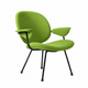 Limited edition - Stedelijk: W.H. Gispen 302 Easy Chair – With armrests  – Light Olive Green