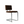 AVL Koker Chair - reddish brown, brown wool upholstery on a polished chrome cantilever frame