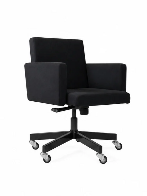 AVL Office Chair - adjustable - black on black