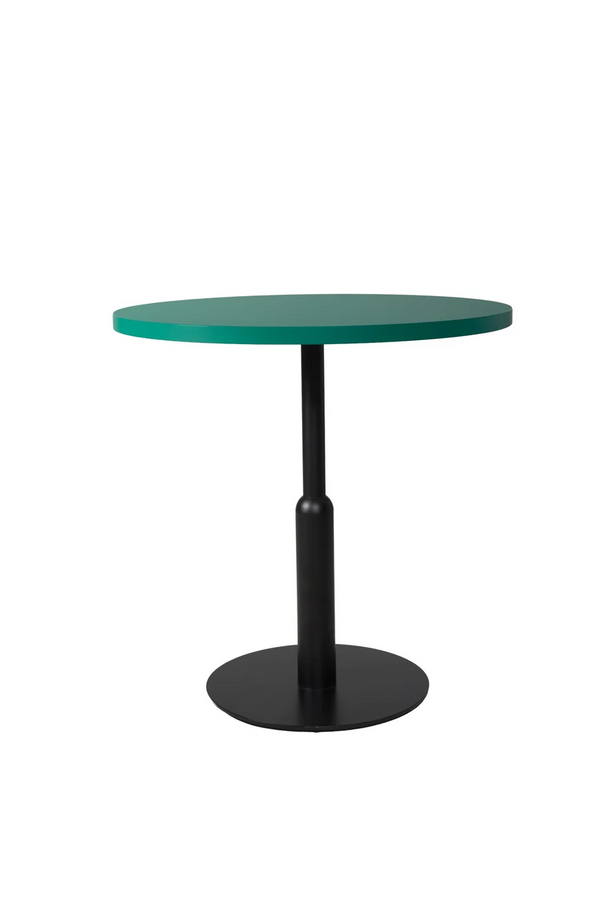 Basic Meeting Table Round Green