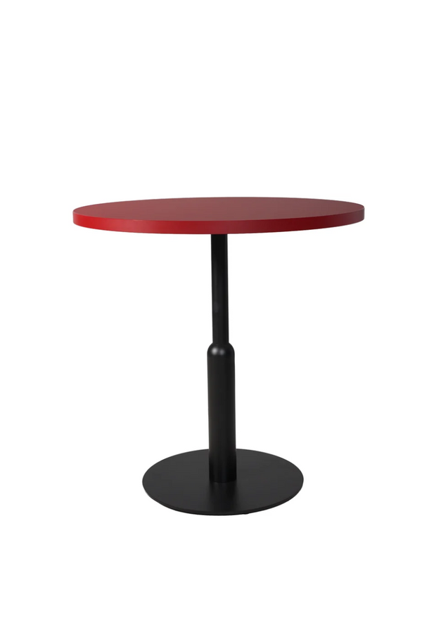 Basic Meeting Table Round red