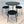 RNA Stool - stackable - Black
