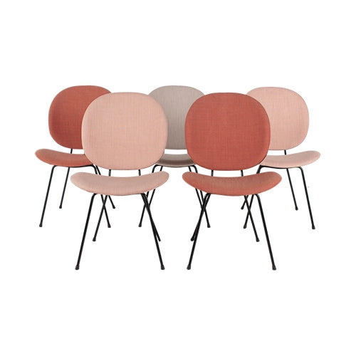 W.H. Gispen 201 Easy Chair - not stackable - set