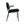 EASY CHAIR - Laag met armleuningen - Zwart