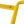 RNA ottoman - Stackable - yellow