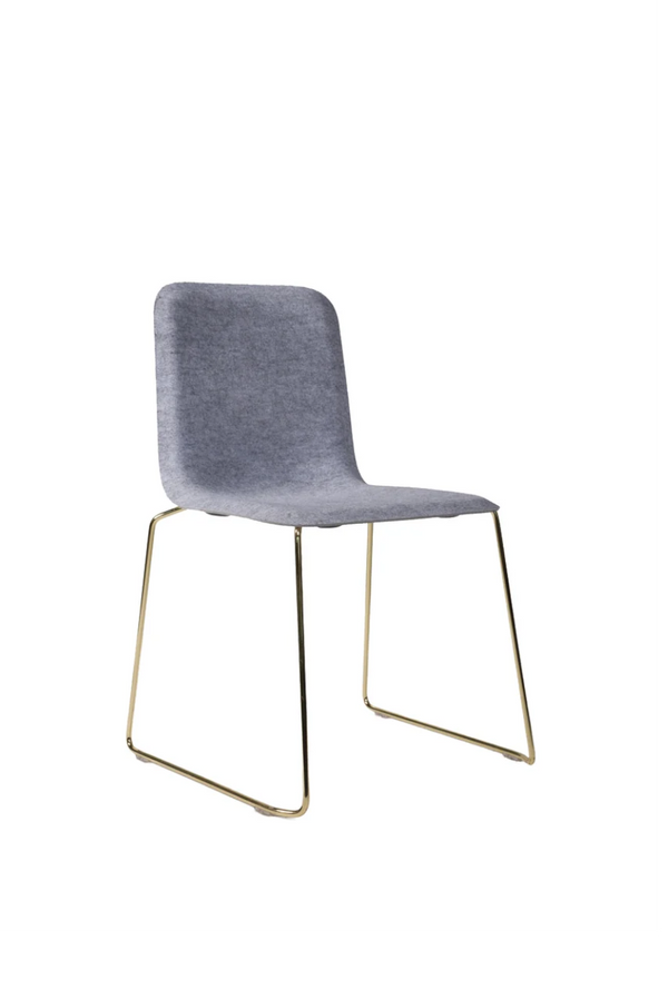 This Chair 141 – Stapelbaar – Koper/Vilt