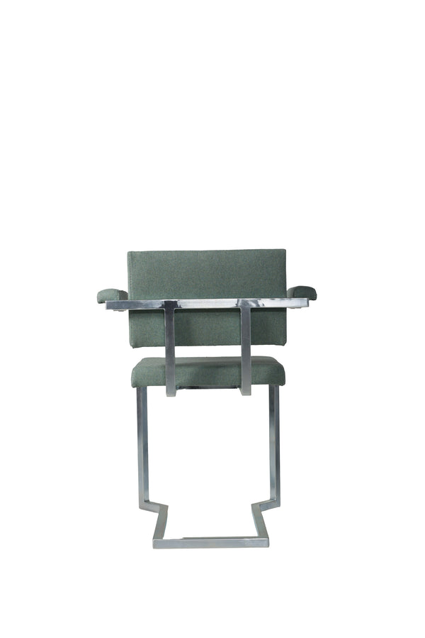 AVL Koker Chair - with armrests - light green, Lensvelt