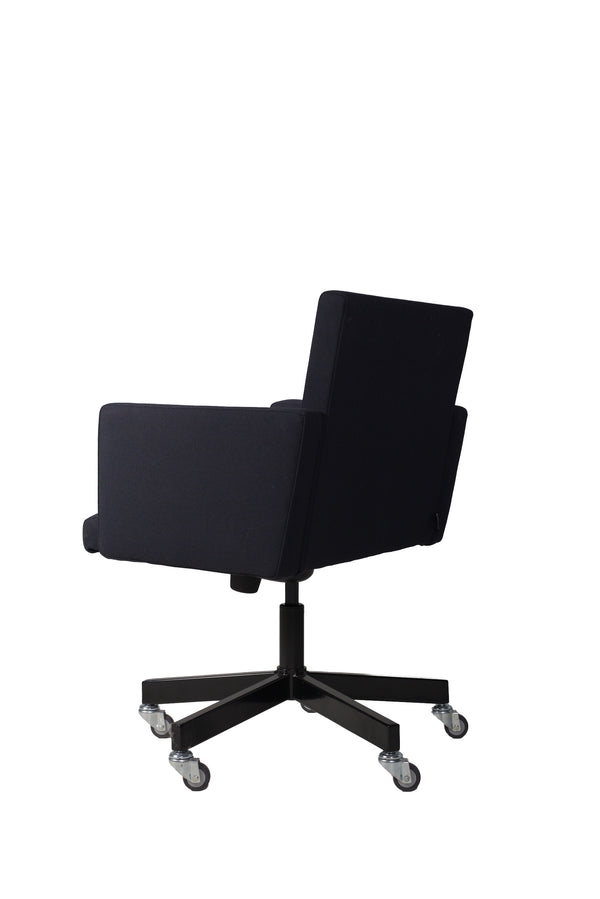 AVL Office Chair - adjustable - black on black, Lensvelt
