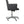 AVL Office Chair - adjustable - grey leather, Lensvelt