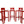 AVL Shaker Barstool Red, Lensvelt