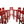 AVL Shaker Barstool Red, Lensvelt