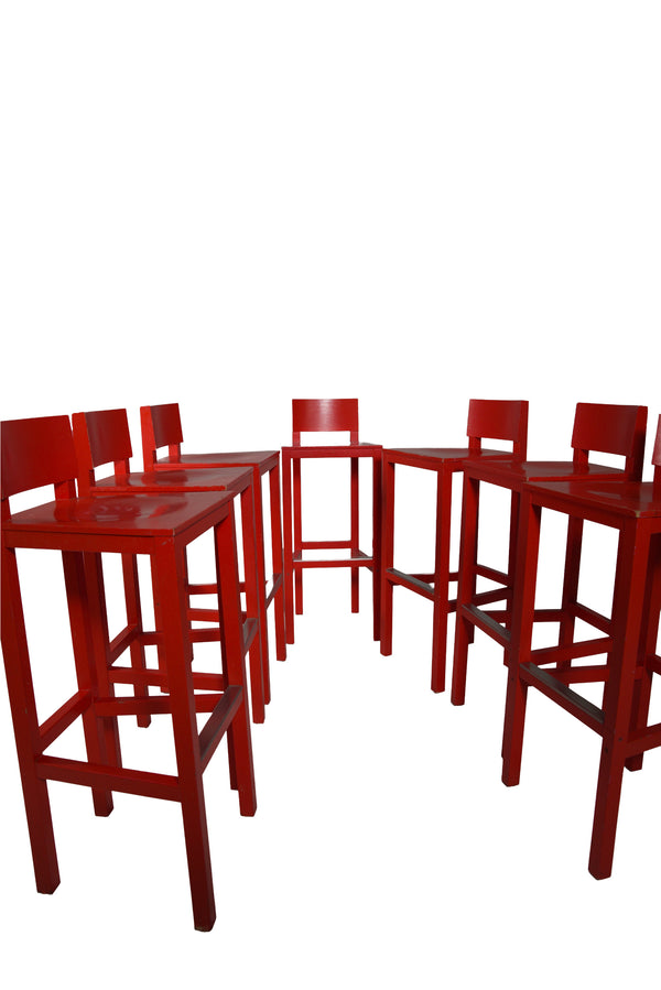 AVL Shaker Barstool Red, Lensvelt