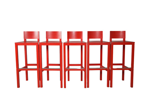 AVL Shaker Barstool Red, Lensvelt