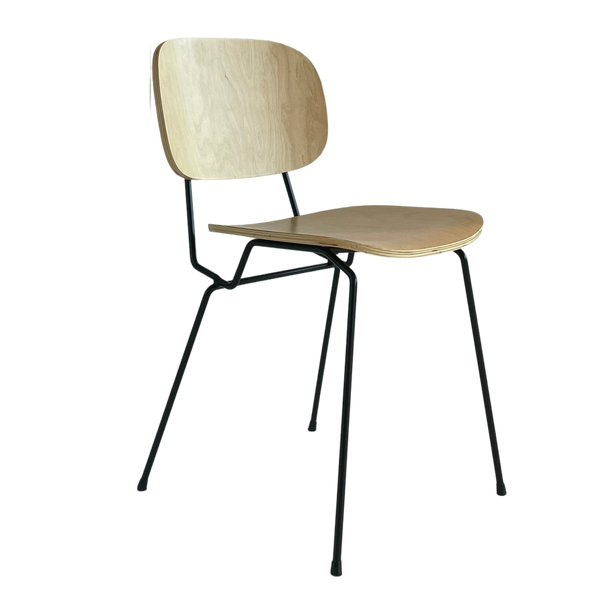 D-chair 101 - beech veneer, Lensvelt