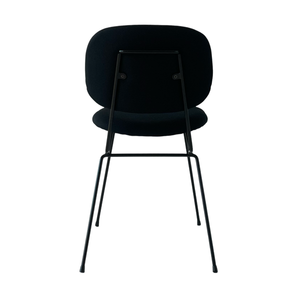 D-chair 101 - upholstered - black, Lensvelt