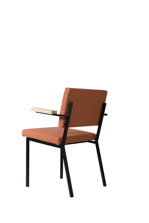 EASY CHAIR - With Armrests - brownish orange, Lensvelt
