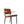 EASY CHAIR - With Armrests - brownish orange, Lensvelt
