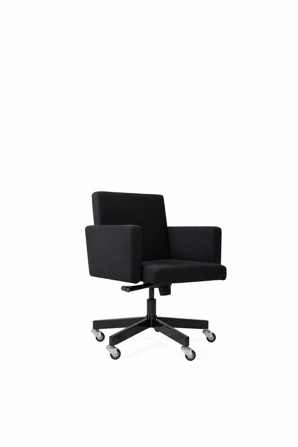 AVL Office Chair - adjustable - black on black