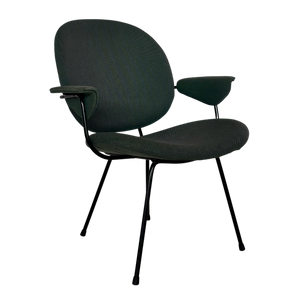 Limited edition - Stedelijk: W.H. Gispen 302 Easy Chair - With armrests - Deep Green, Lensvelt