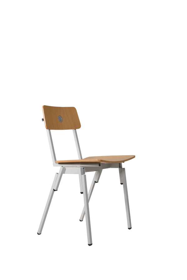 MITW 141 light grey with wood by Piet Hein Eek, Lensvelt