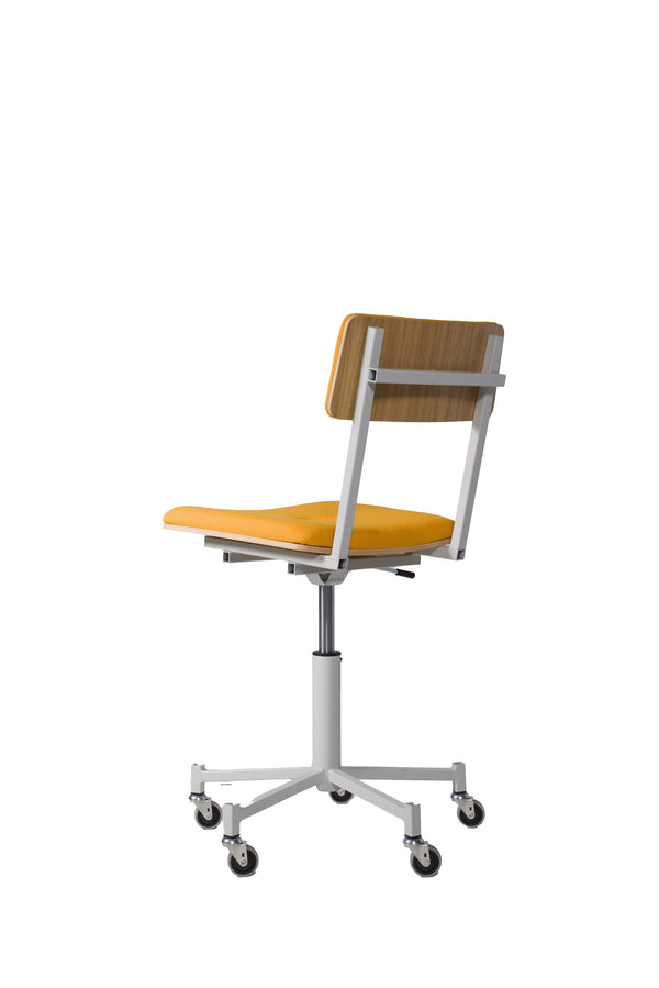 MITW Office Chair grey and yellow, Lensvelt