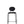 RNA 741 BARSTOOL - Stackable - black, Lensvelt