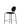 RNA 741 BARSTOOL - Stackable - black, Lensvelt