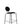 RNA 741 BARSTOOL - Stackable - black, Lensvelt