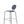 RNA 741 BARSTOOL - Stackable - grey, Lensvelt