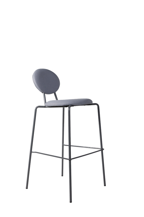 RNA 741 BARSTOOL - Stackable - grey, Lensvelt