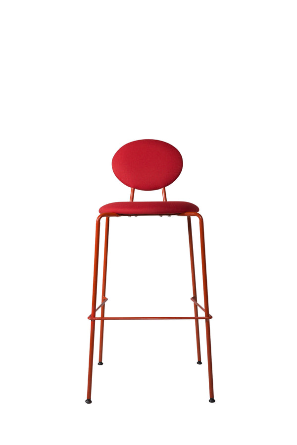 RNA 741 BARSTOOL - Stackable - red, Lensvelt