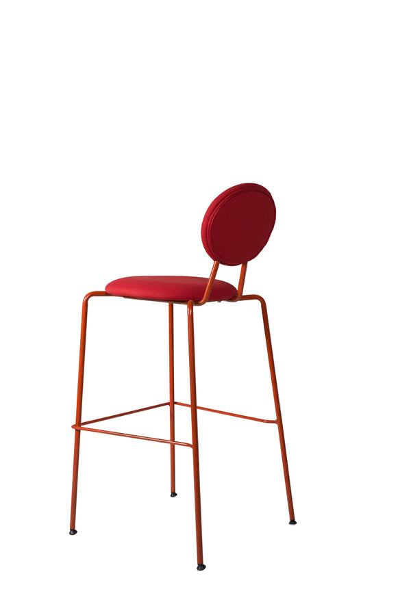RNA 741 BARSTOOL - Stackable - red, Lensvelt
