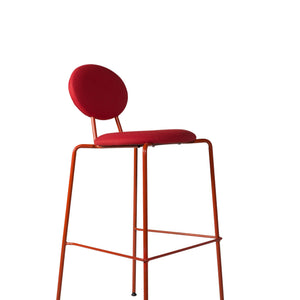 RNA 741 BARSTOOL - Stackable - red, Lensvelt