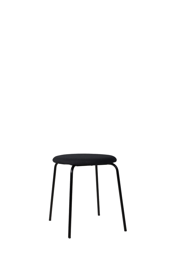 RNA Stool - Stackable - Black, Lensvelt