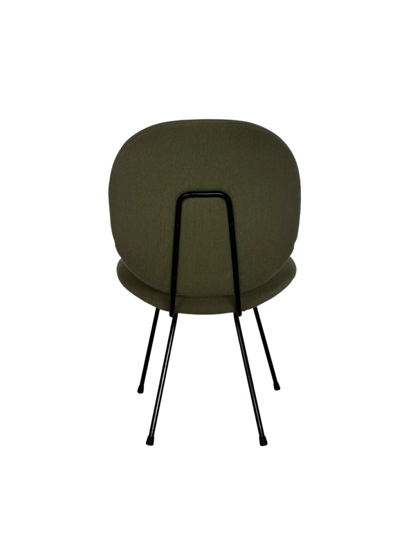 W.H. Gispen 301 Easy Chair – niet stapelbaar – Mosgroen
