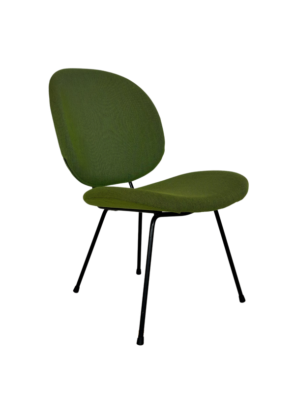 W.H. Gispen 301 Easy Chair – niet stapelbaar – Mosgroen
