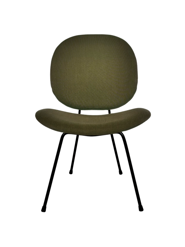 W.H. Gispen 301 Easy Chair – niet stapelbaar – Mosgroen