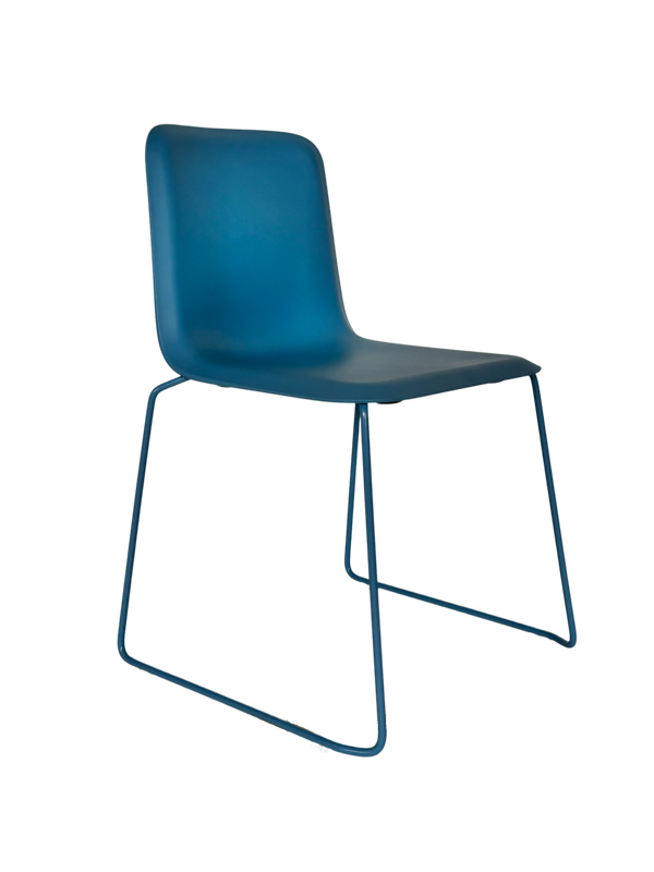 This 141 Chair - Stackable - Blue, Lensvelt