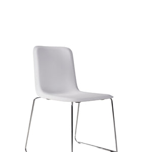 THIS 141 PP CHAIR - Stackable - white chrome, Lensvelt