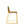 THIS 641 Barstool High back yellow upholstered, Lensvelt