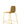 THIS 641 Barstool High back yellow upholstered, Lensvelt